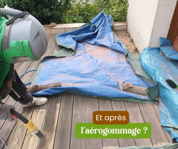 Et après l’aérogommage ?